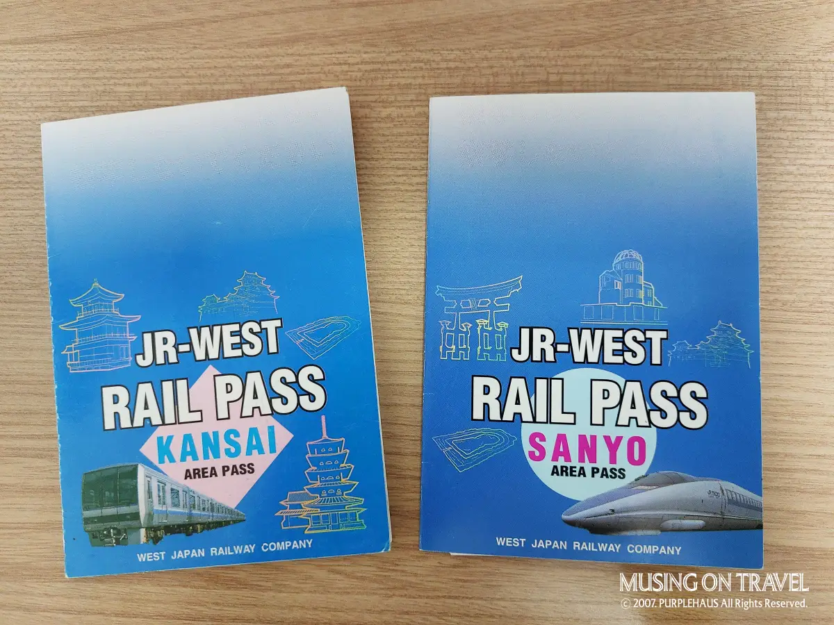 JR West Rail Pass 2종