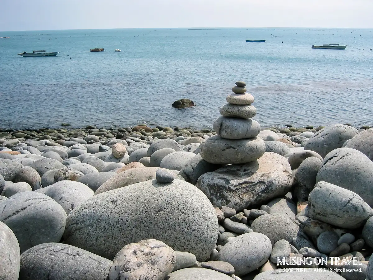 완도 정도리 구계등의 풍경